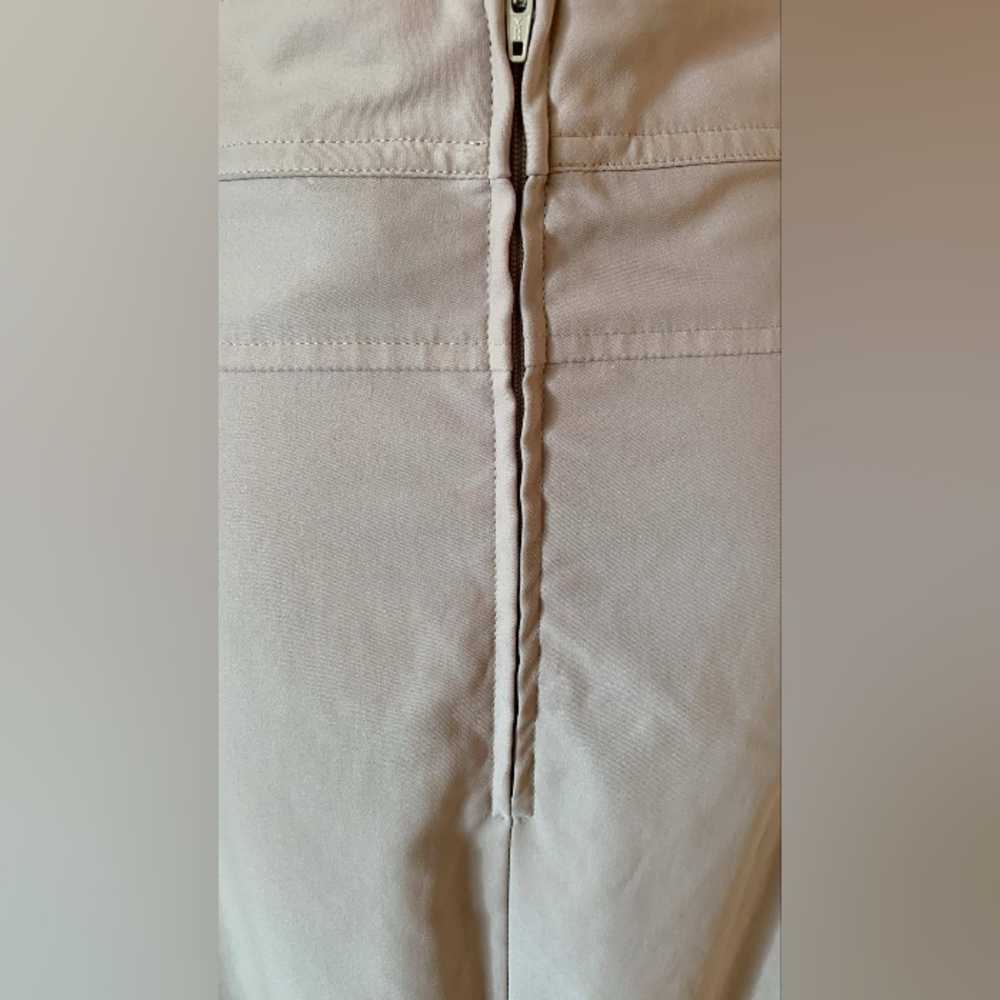 Patagonia Water Girl Women's Tan Mid Length Khaki Skirt Size 10 - Picture 4 of 8